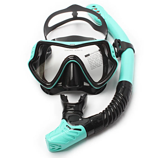 Máscara Profissional De Mergulho Com Snorkel